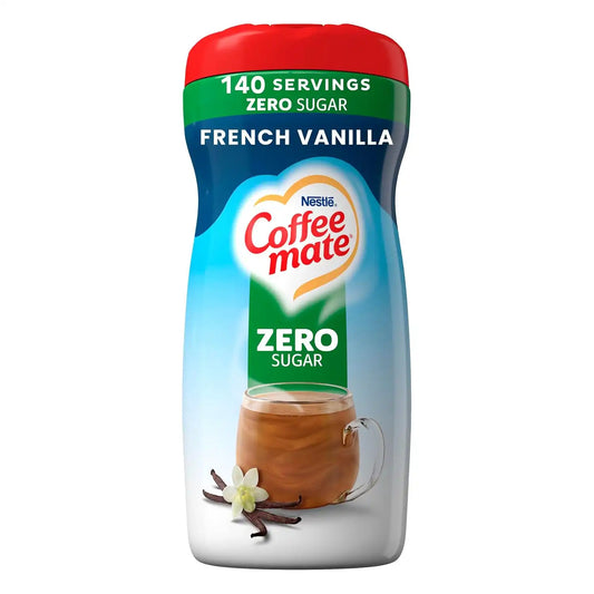 Coffee-mate French Vanilla, Sugar-Free Powdered Coffee Creamer, 10.2-Ounce Units (Pack of 6)