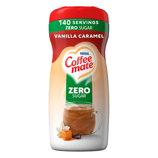 Coffee-mate Coffee Creamer Powder, Sugar-Free Vanilla Caramel, 10.2 Oz