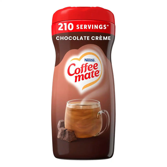 Coffee Mate Chocolate Creme Powder Creamer, 15 Oz, 6 Pack