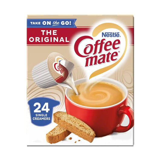 Coffee mate Original Liquid Creamer Singles, 24 Count, 4 Pack
